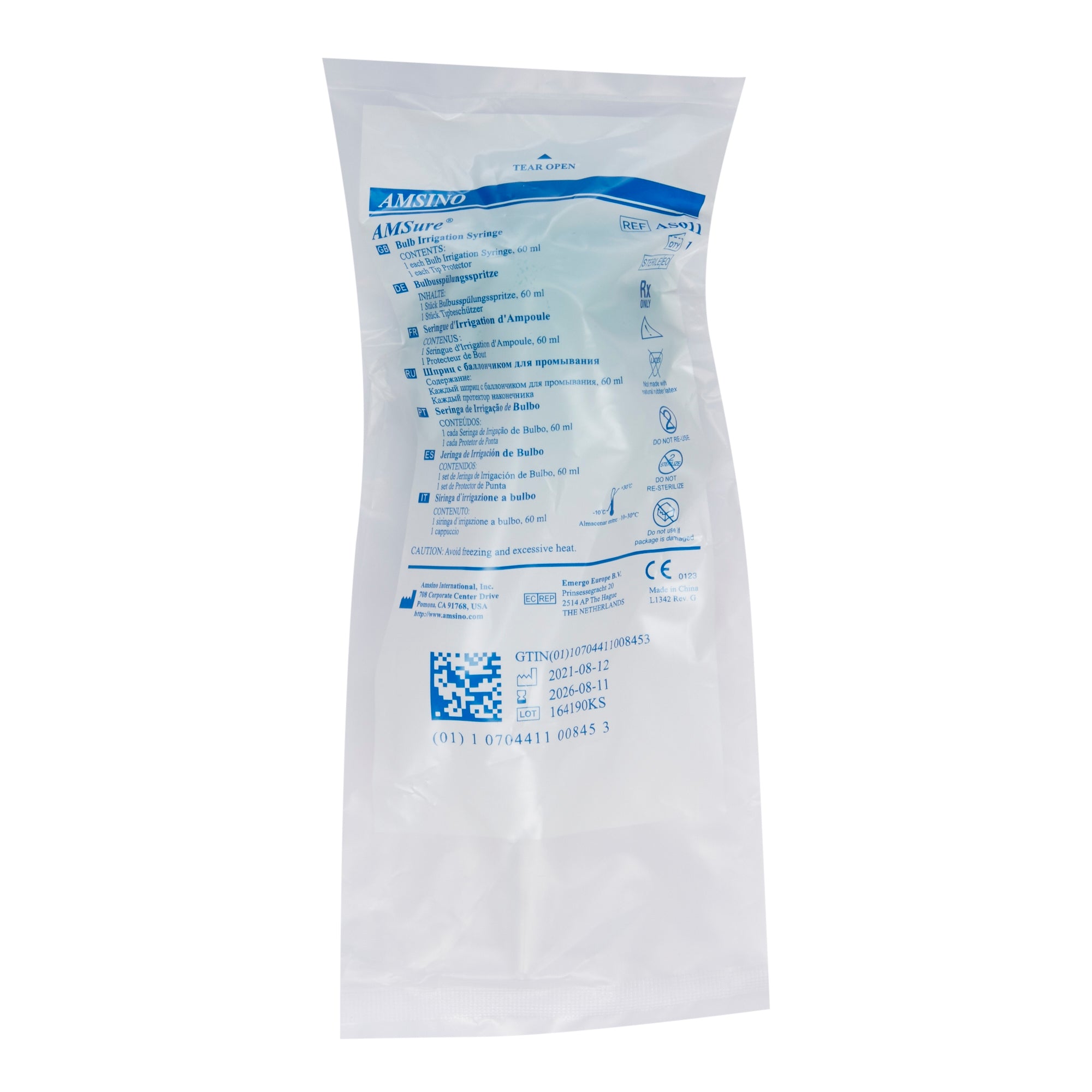 60cc bulb irrigation syringe only