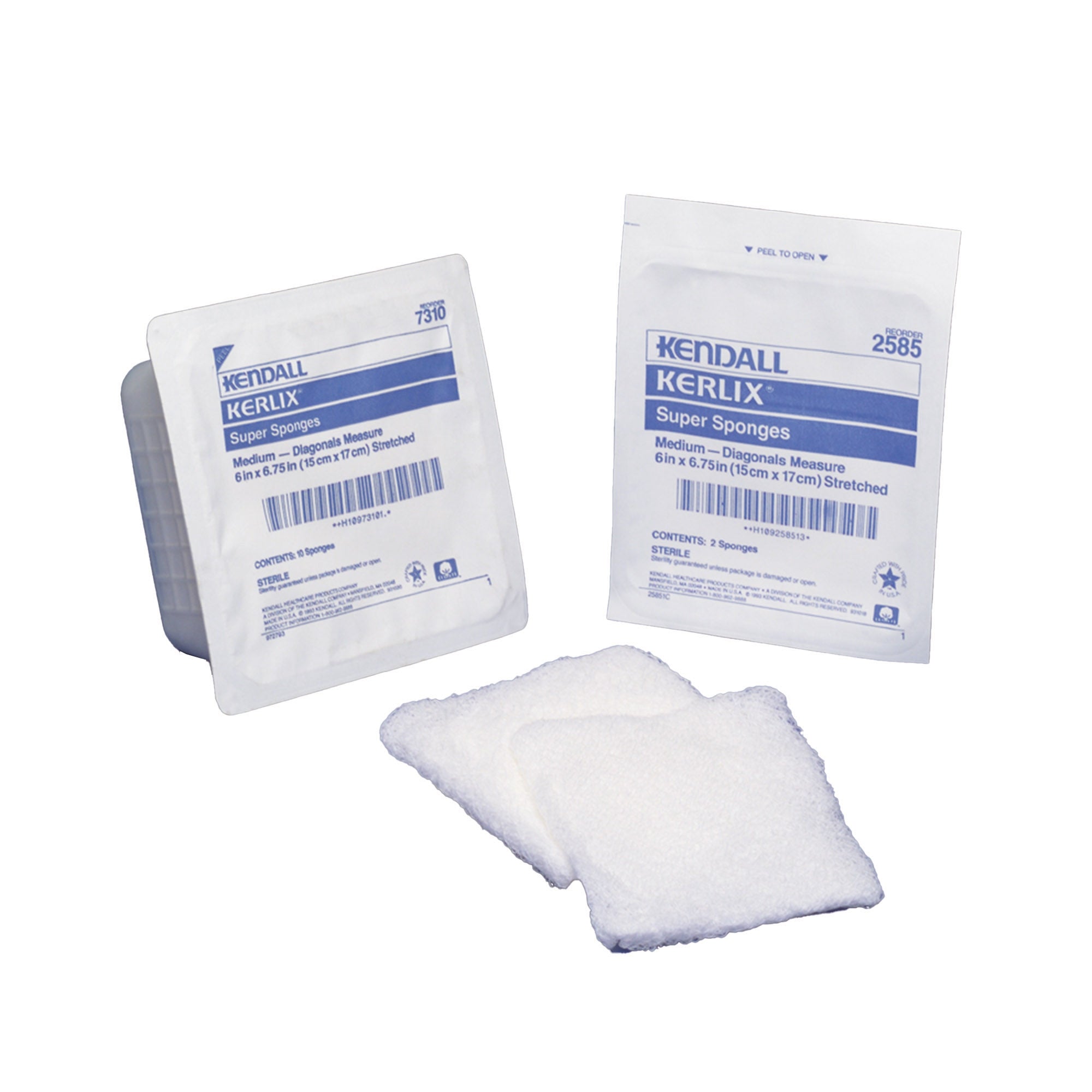 Fluff Dressing Kerlix 6 X 6-3/4 Inch 12-Ply Sterile 2 per Pouch, Packaging Type- Case