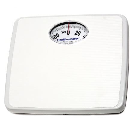 Floor Scale Health O Meter Dial Display 330 lbs. Capacity White Analog,Packaging Type- Each