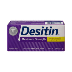 Diaper Rash Treatment Desitin 2 oz. Tube Unscented Paste| 36/Case