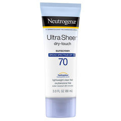 Sunblock Neutrogena Ultra Sheer SPF 70 Lotion 3 oz. Tube, Packaging Type- Each