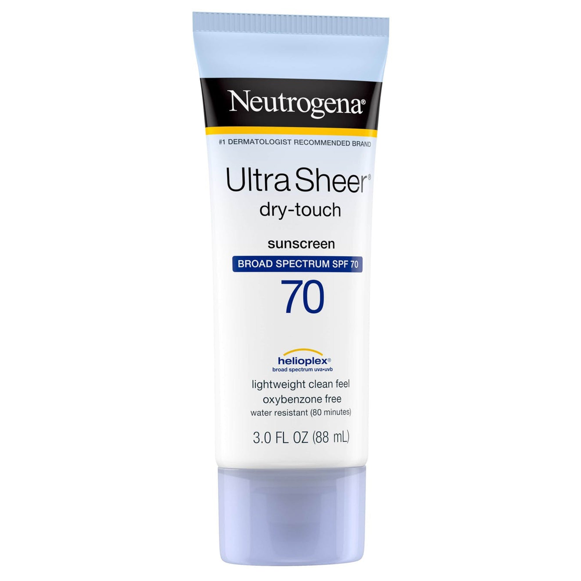 Sunblock Neutrogena Ultra Sheer SPF 70 Lotion 3 oz. Tube, Packaging Type- Each