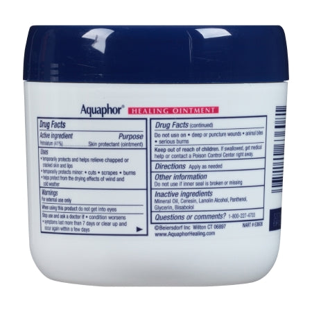 Hand and Body Moisturizer Aquaphor Advanced Therapy 14 oz. Jar Unscented Ointment,Packaging Type- Each