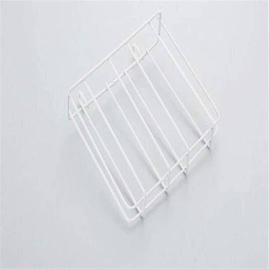 Detachable storage basket for toilet frame