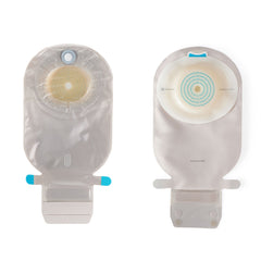 Ostomy Pouch SenSura Mio Convex One-Piece System 11 Inch Length, Maxi Soft Convex, Trim to Fit Stoma Drainable | 10/Box 3/8-2 inch (Transparent Gray)