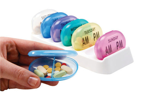 Pocket Med Pack - 7-Day Pill Organizer for Easy Medication Management, Compact & Portable, Ideal for Travel and Daily Use. Stay Organized with Ease!