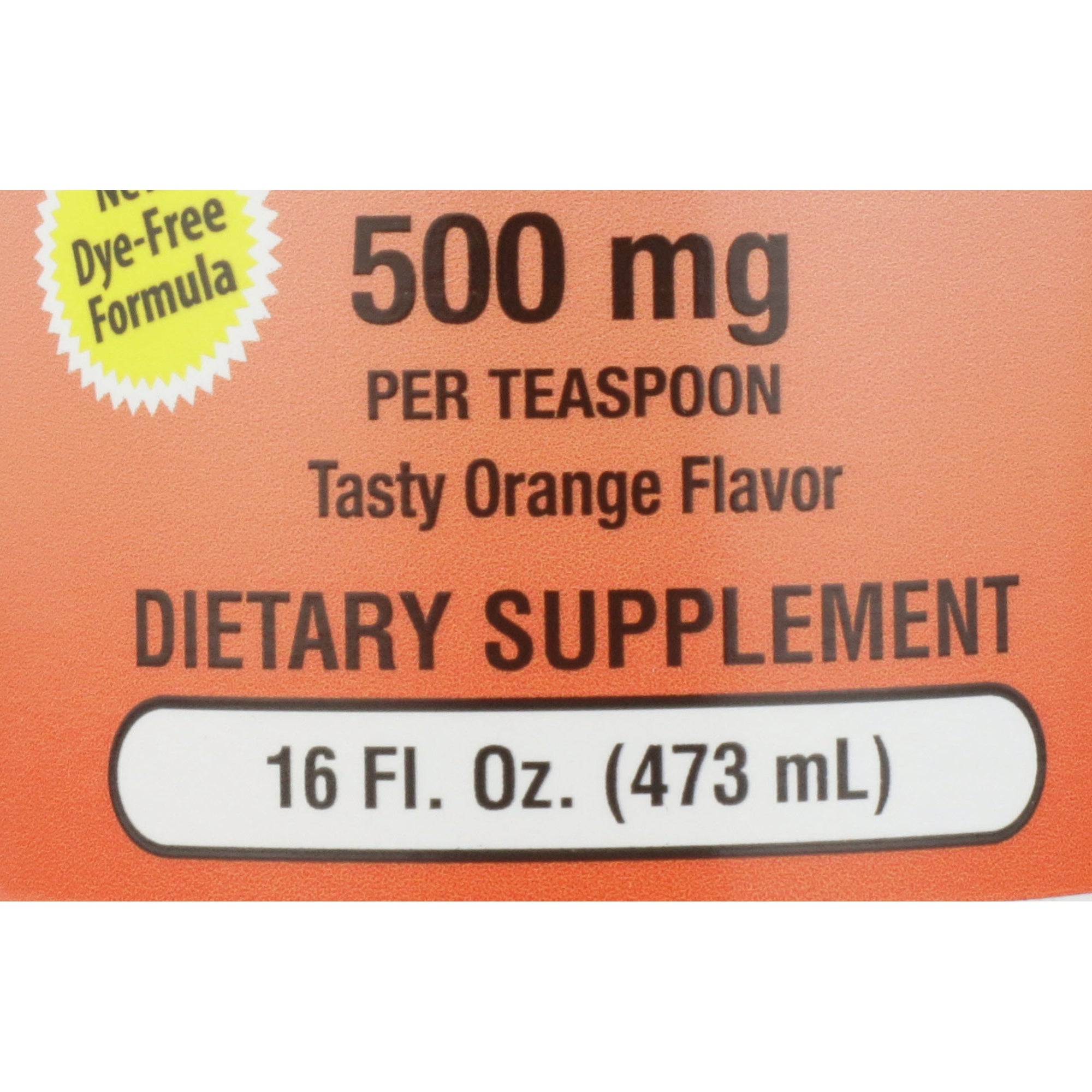 Vitamin C Supplement Geri-Care Ascorbic Acid 500 mg Strength Liquid 16 oz., Packaging Type- Case
