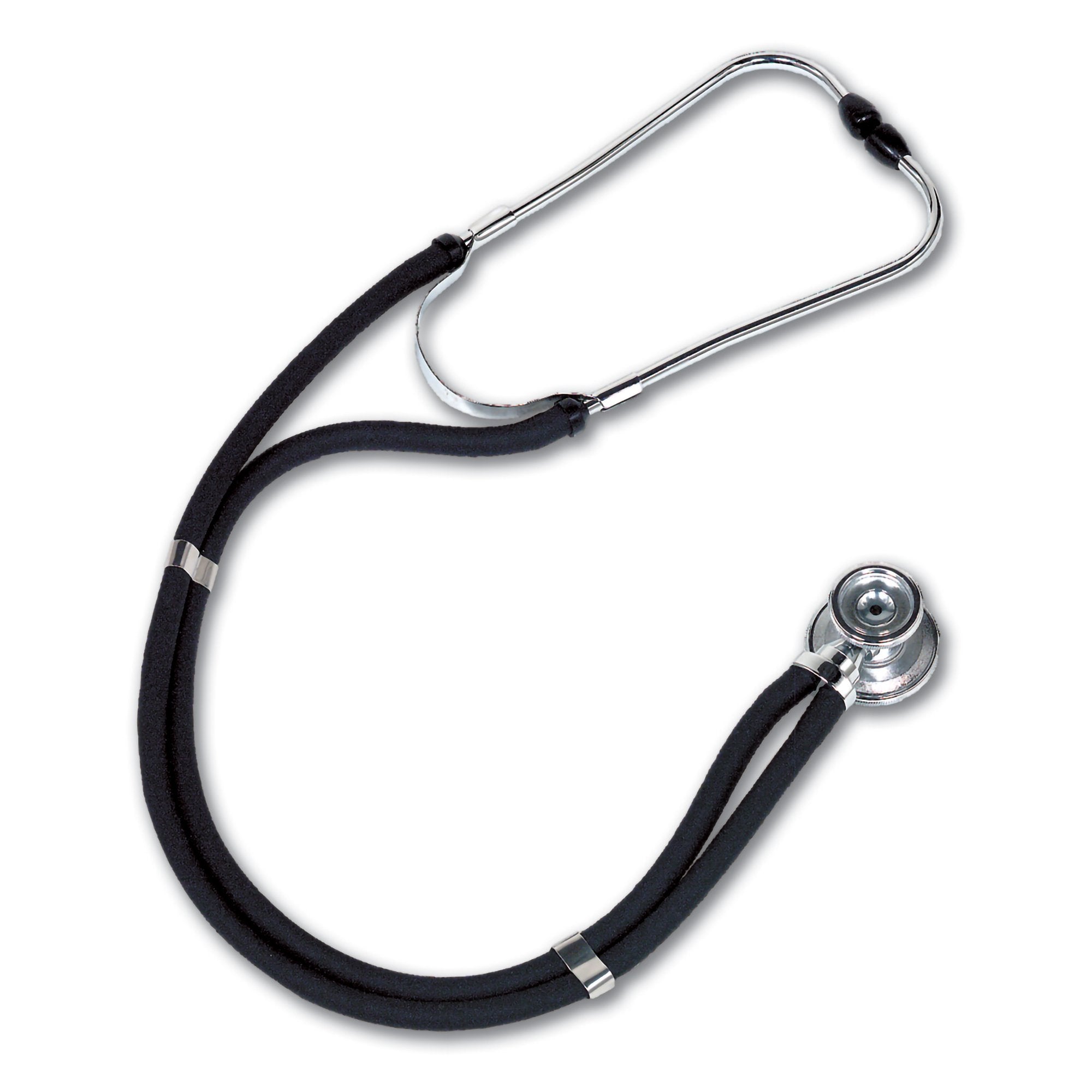 Sprague Stethoscope W.A. Baum Black 2-Tube 30 Inch Tube Double Sided Chestpiece,Packaging Type- Each