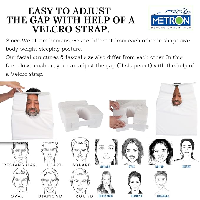 face down pillow 17 x 14 x 6 2 5