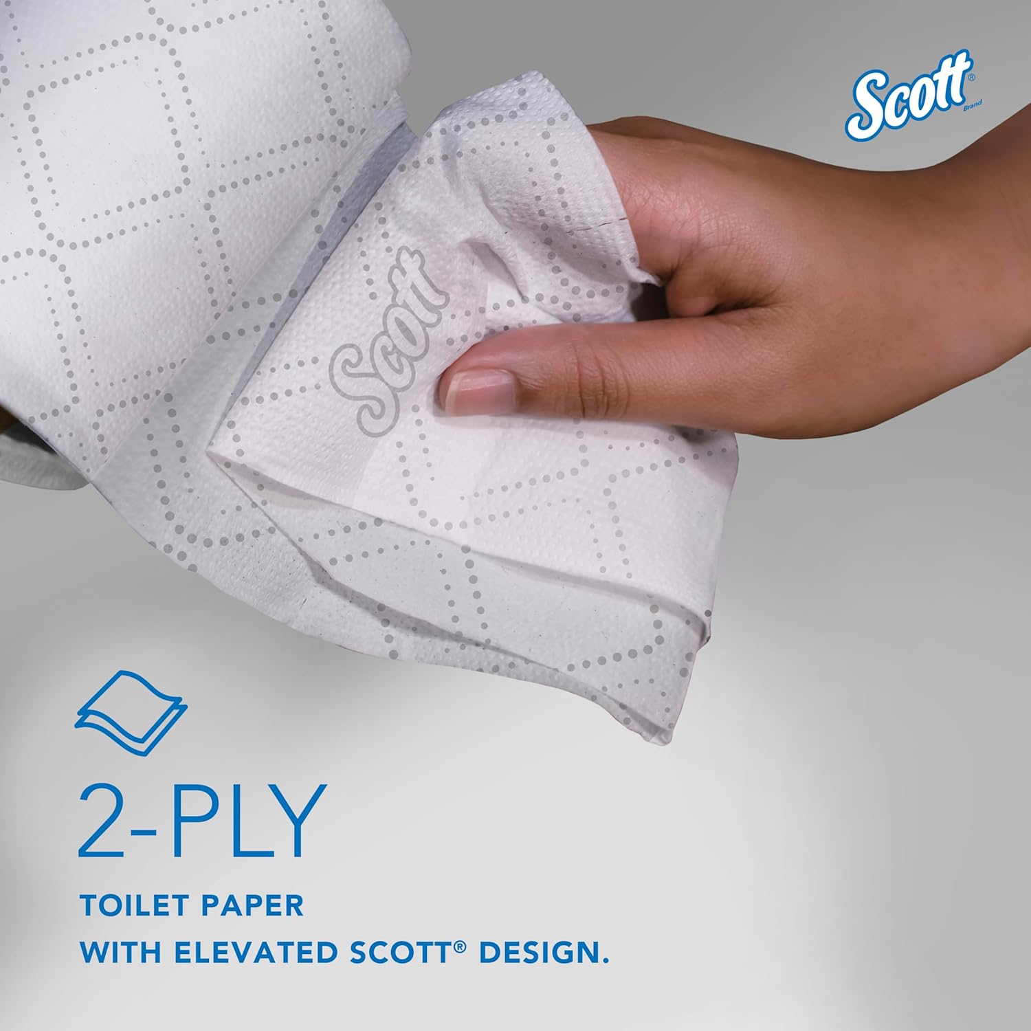 Toilet Tissue Scott Pro White 2-Ply Standard Size Cored Roll 1100 Sheets 3-7/10 X 3-9/10 Inch, Packaging Type- Case