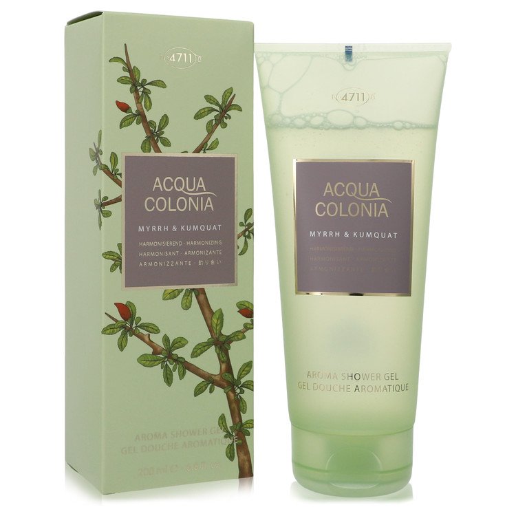 Gel de ducha Acqua Colonia Myrrh & Kumquat de 4711, 180 ml, para mujer