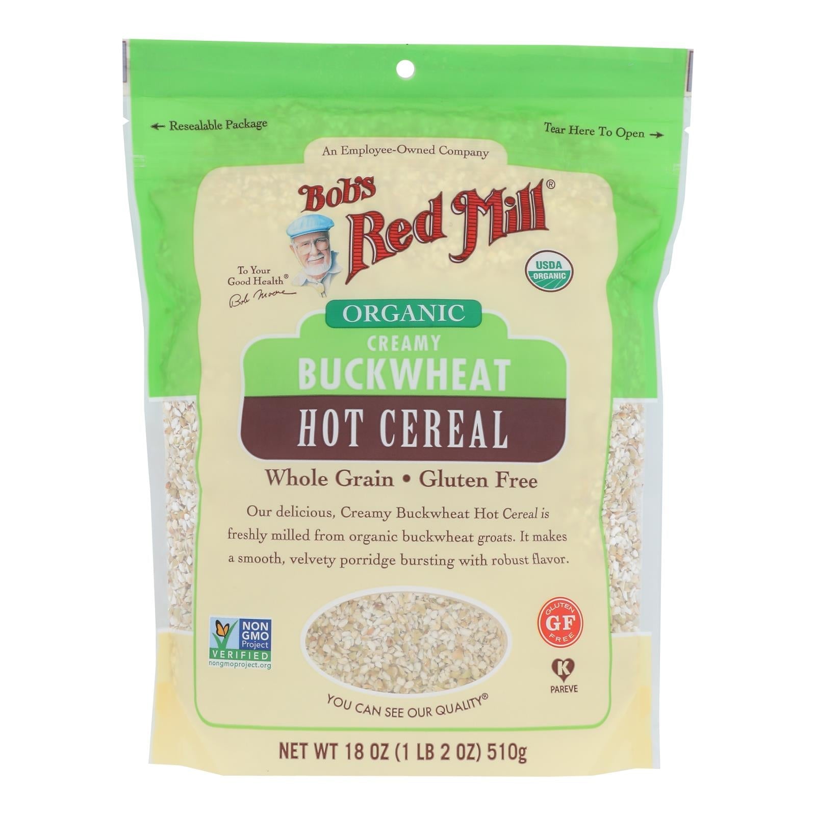 Bob's Red Mill - Cereal Buckwheat - Case Of 4-18 Oz