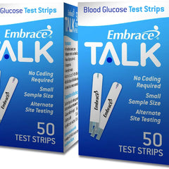 Blood Glucose Test Strips Embrace