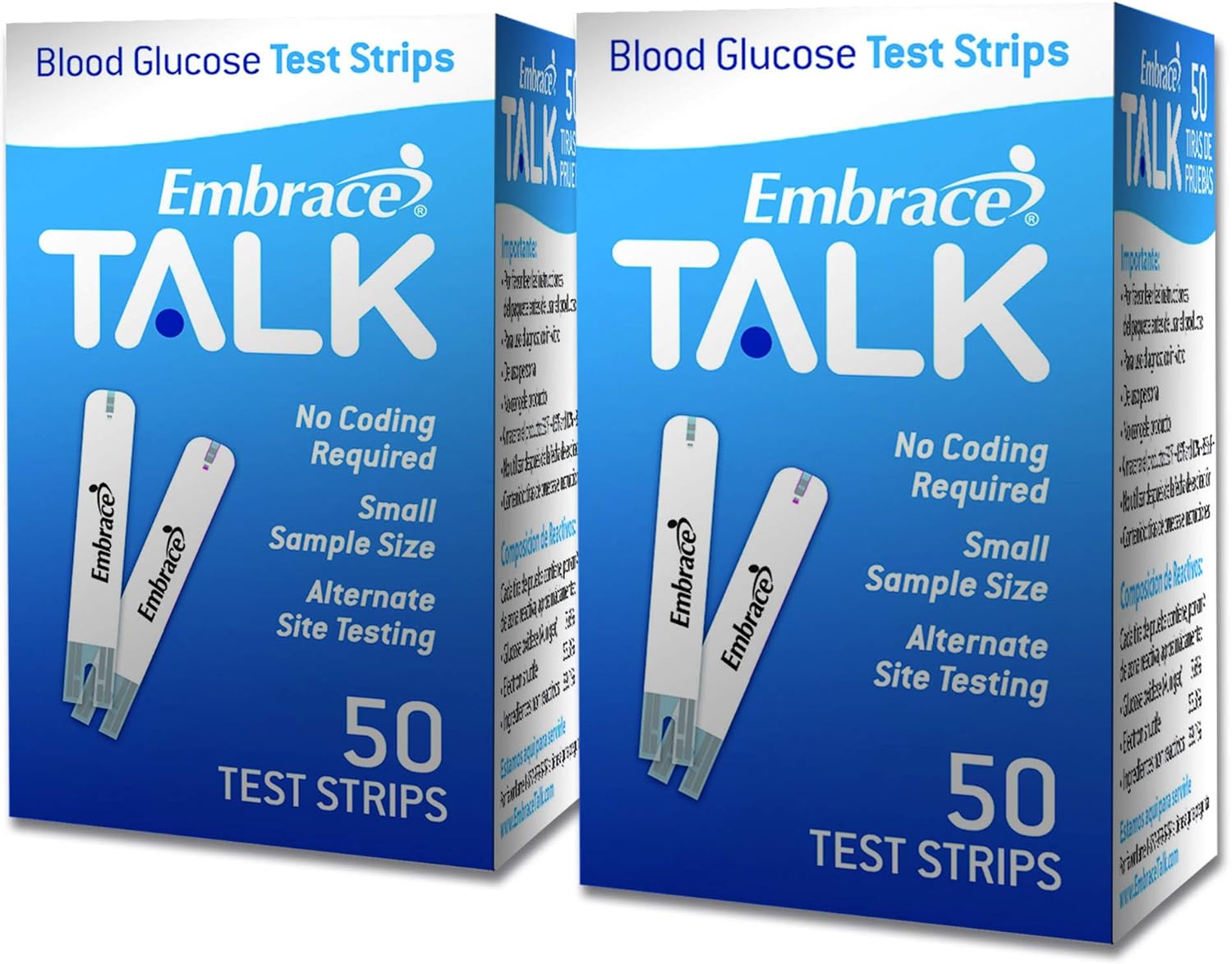 Blood Glucose Test Strips Embrace