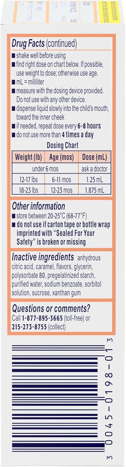 motrin concentrated infants drops berry flavor motrin childrens pain relief mk832175ea