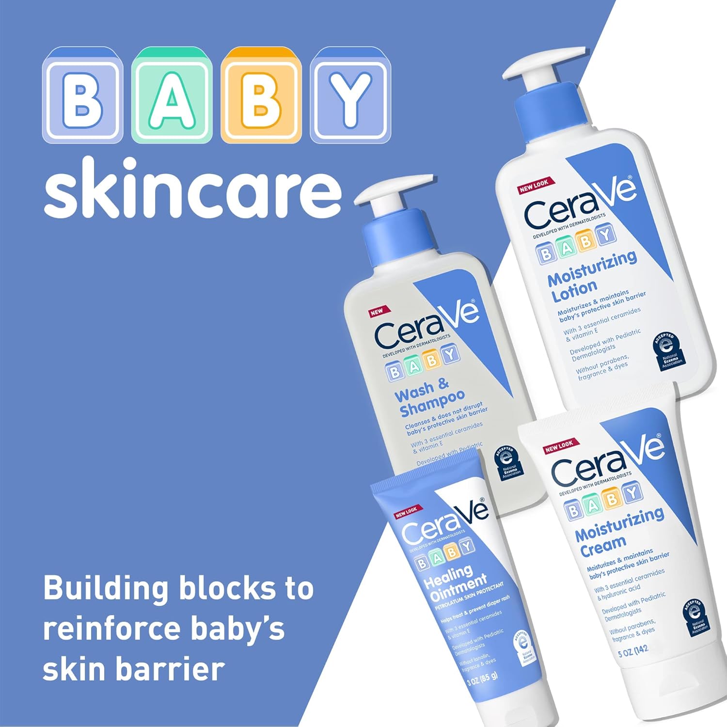 baby lotion cerave 8 oz pump bottle unscented lotion
