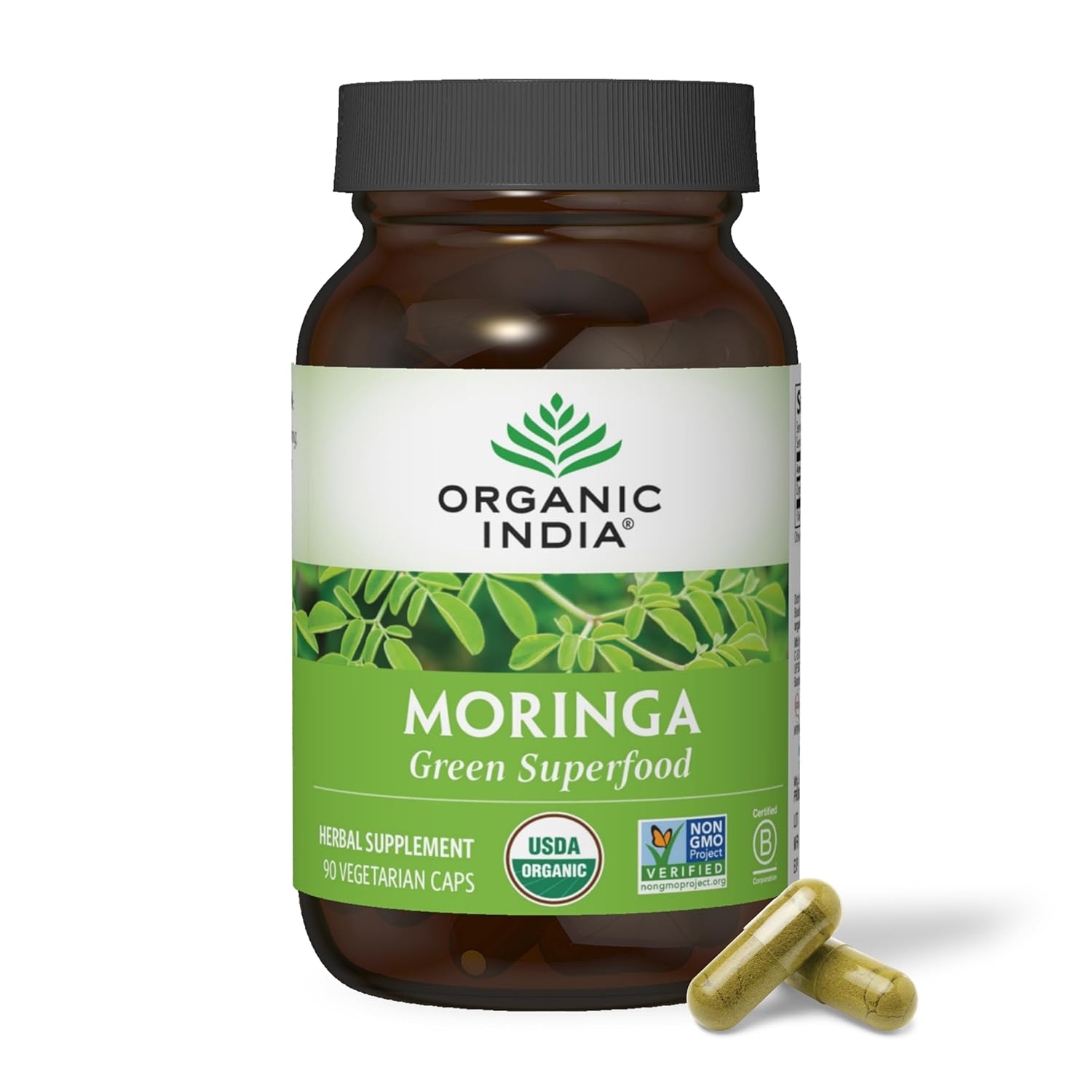 Organic India Moringa - 90 Vcap