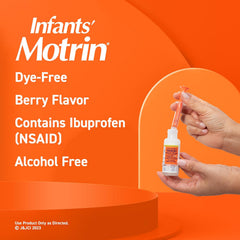 motrin concentrated infants drops berry flavor motrin childrens pain relief mk832175ea