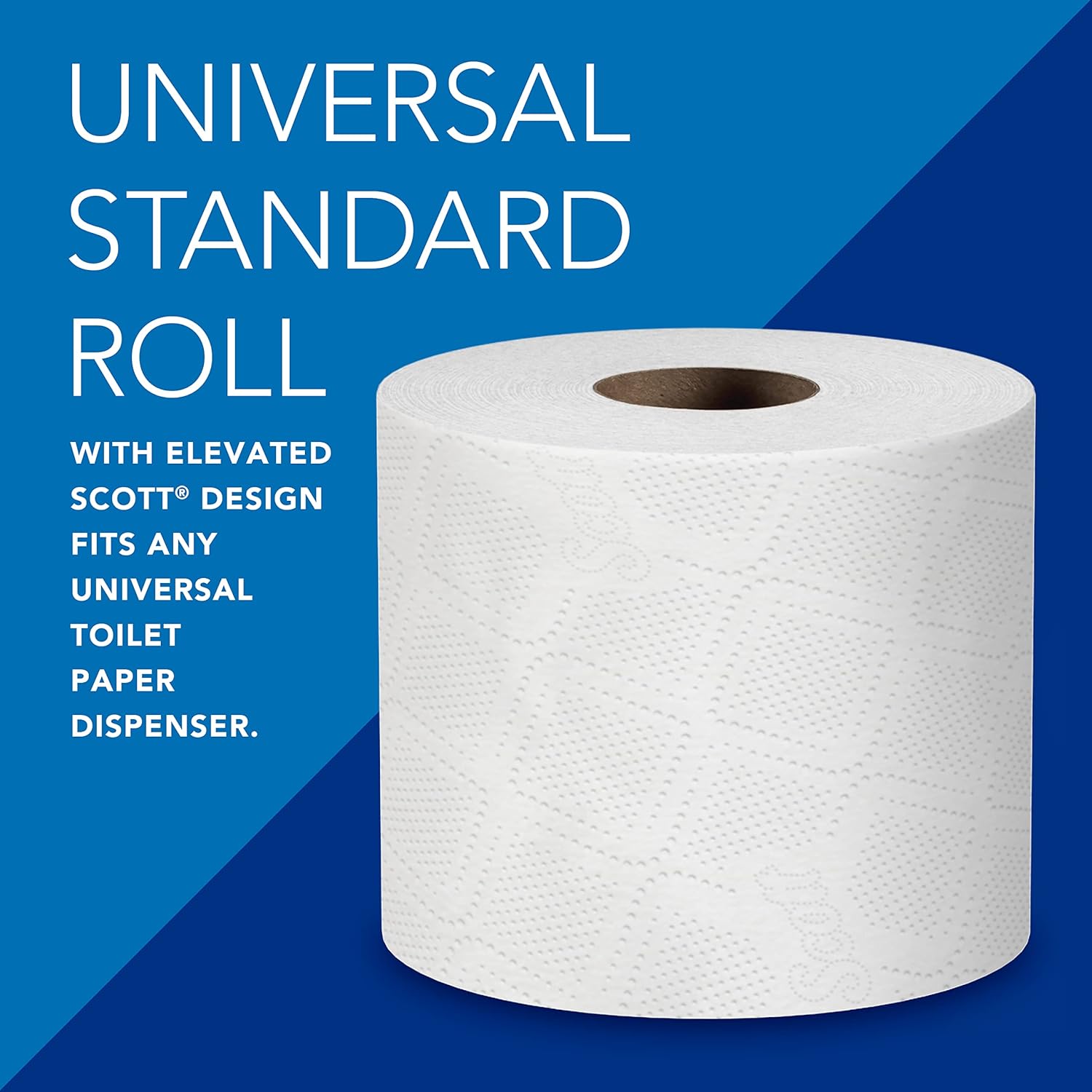 Toilet Tissue Scott Essential White 2-Ply Standard Size Cored Roll 550 Sheets 4 X 4-1/10 Inch, Packaging Type- Case