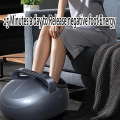 Foot Massager Heating Therapy Hot Compression Shiatsu Knead Roller Muscle Relaxation Pain Relief Electric Foot Massage Machine