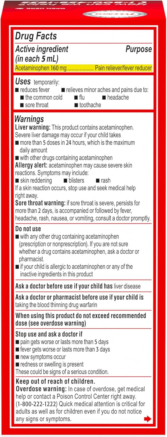 childrens tylenol acetaminophen childrens pain relief childrens tylenol childrens pain relief mk1189608ea