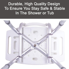 ProBasics shower seat with back comfort