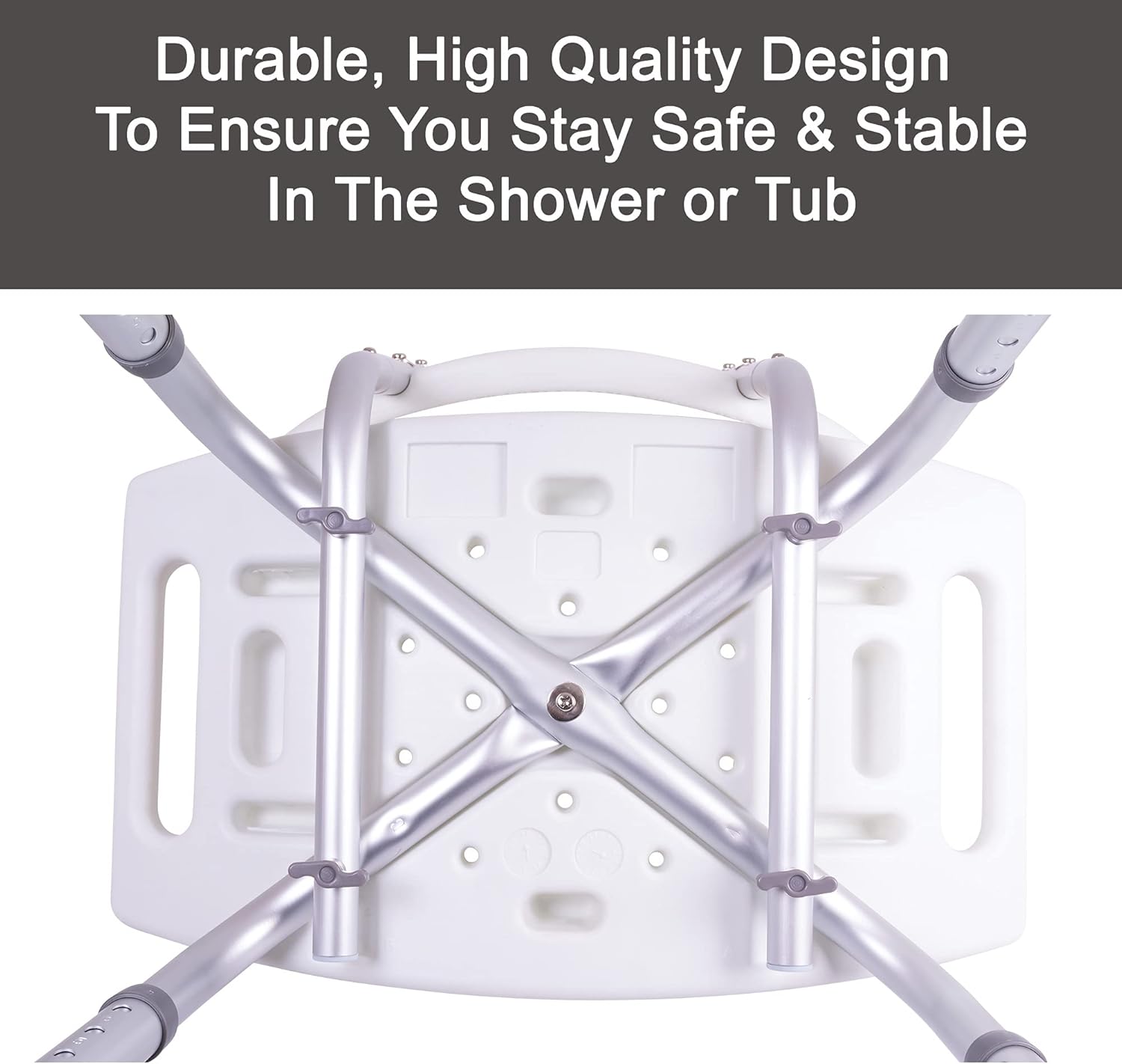 ProBasics shower seat with back comfort