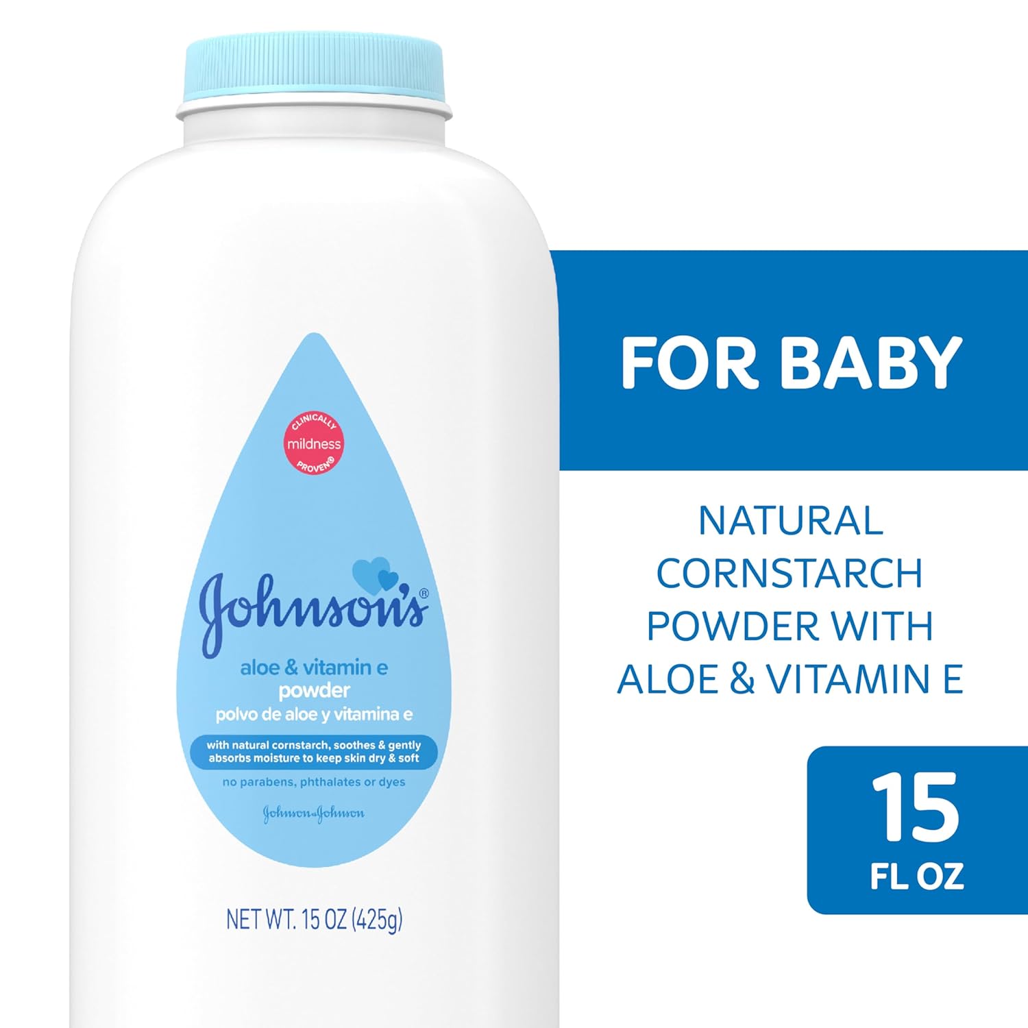 johnsons aloe and vitamin e baby powder fresh scent 1 5 oz johnsons baby powder mk950095ea