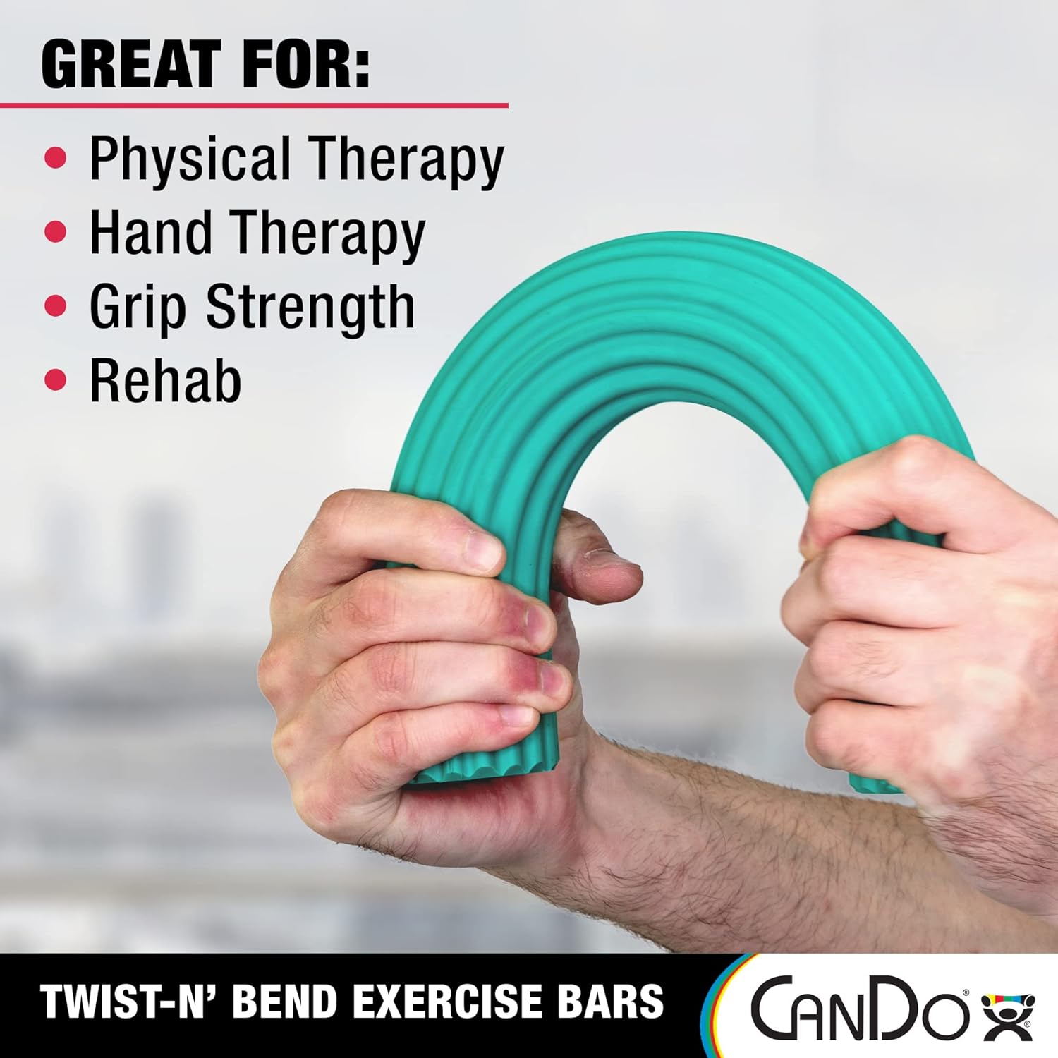 Cando Twist-n-bend Hand/wrist Exerciser Green