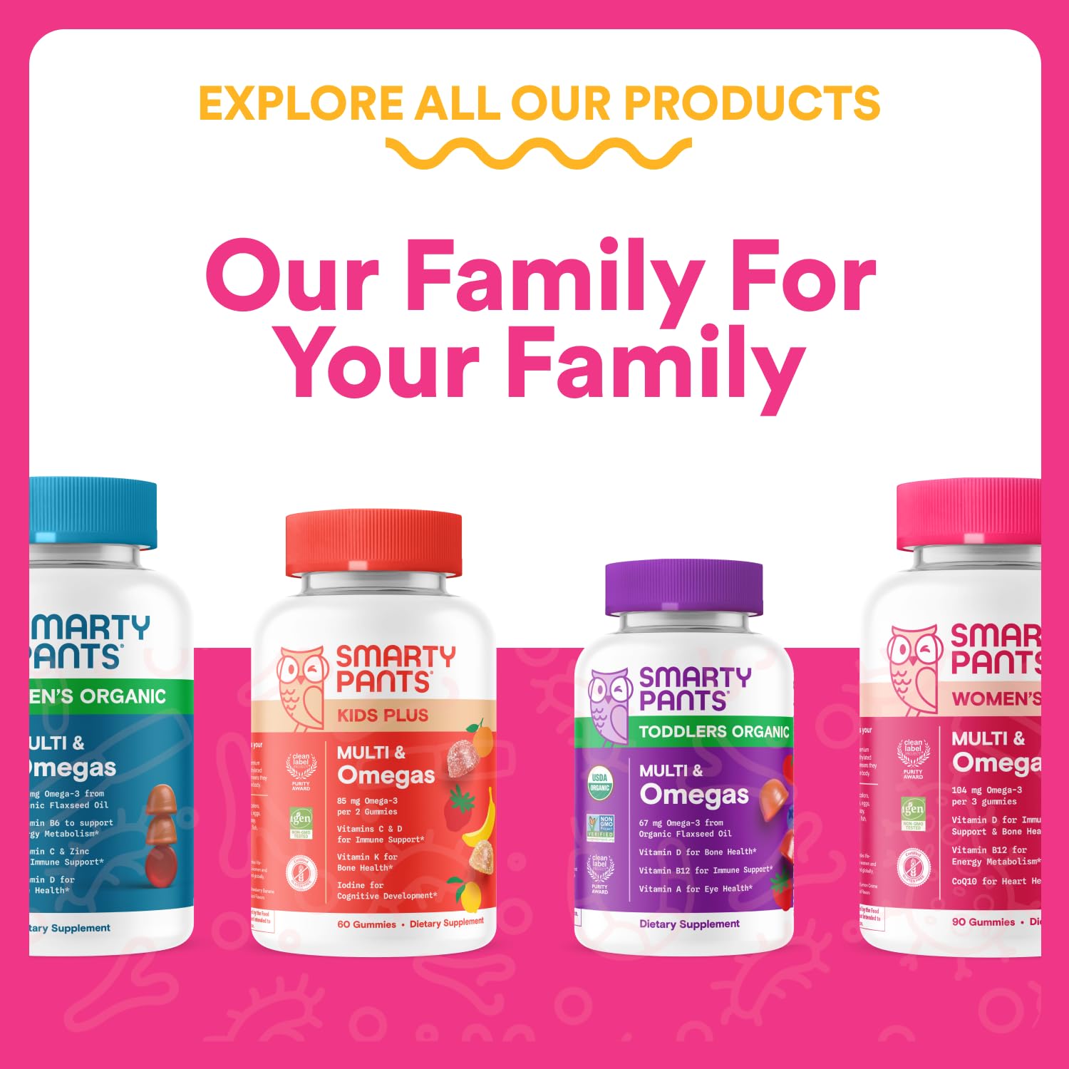 smartypants kids probiotic straw creme 60 count