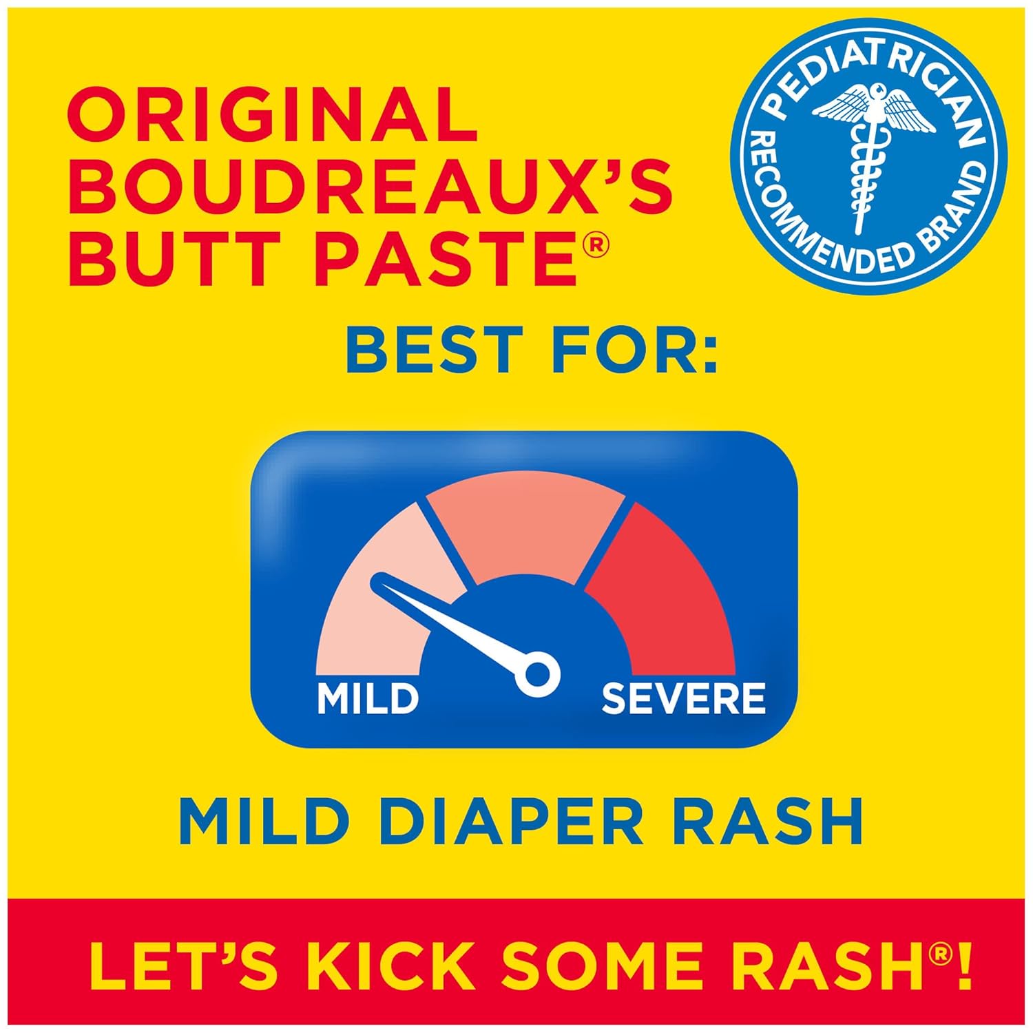 Diaper Rash Treatment Boudreaux's Butt Paste 16 oz. Jar Scented Ointment,Packaging Type- Each