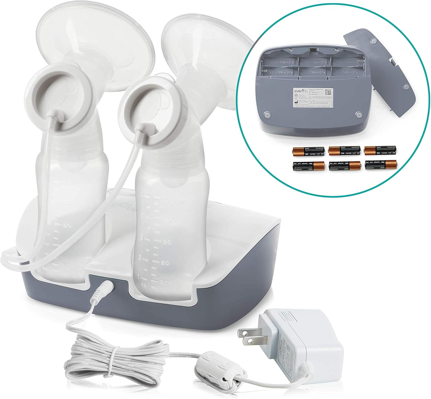 evenflo deluxe advanced breast pump double electric