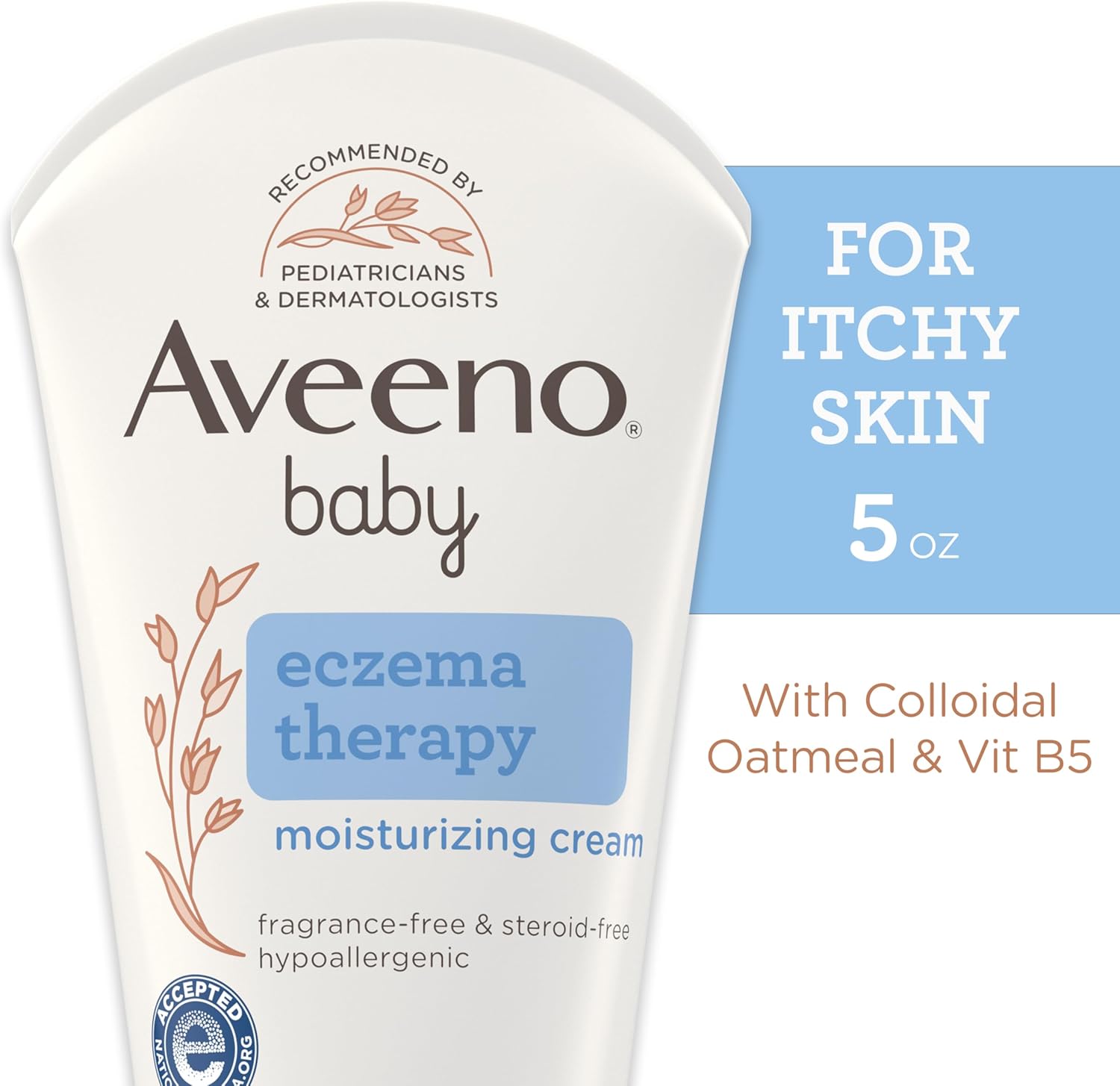 baby lotion aveeno baby eczema therapy 5 oz tube unscented cream