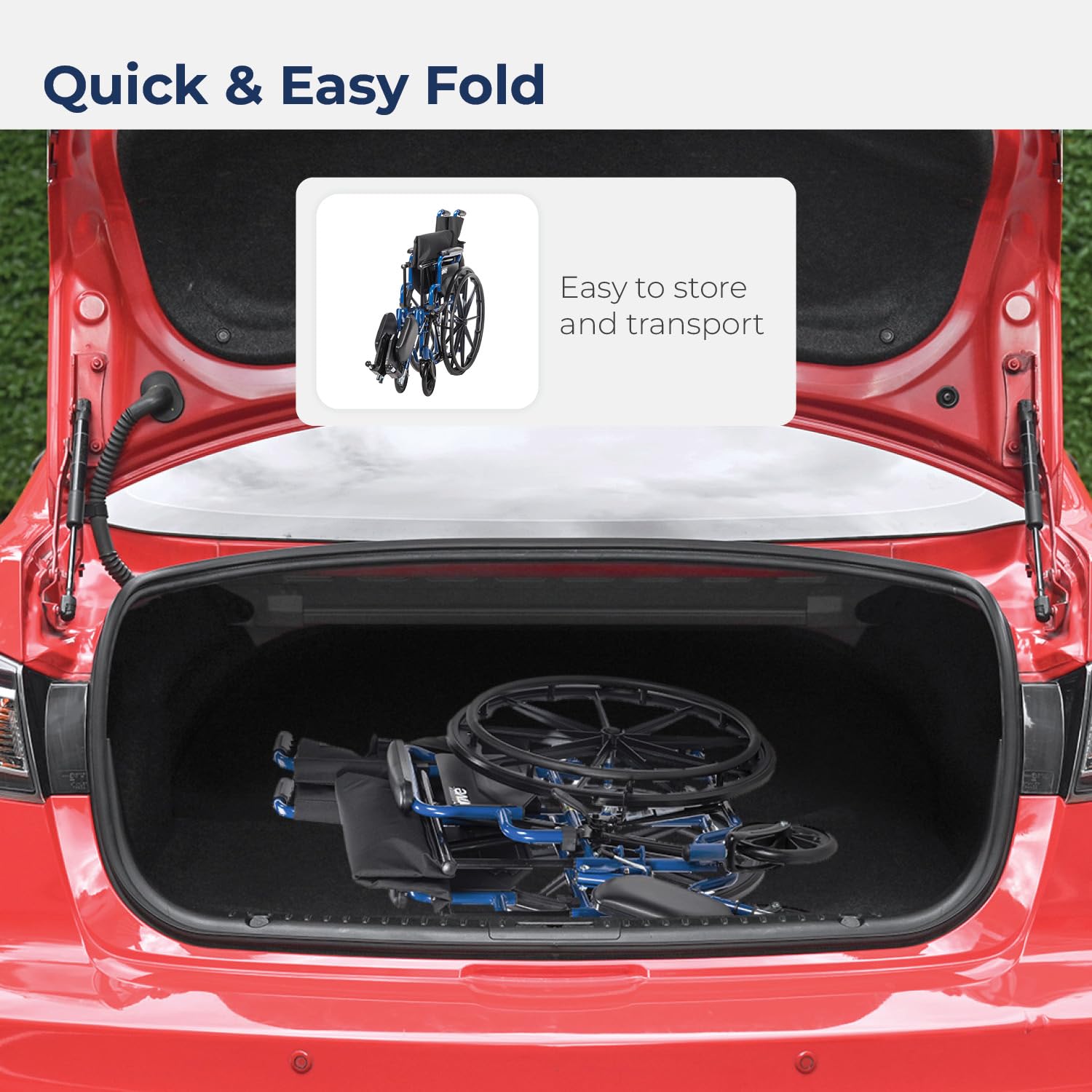 blue streak 20 single axle wc w flip back desk arms elr