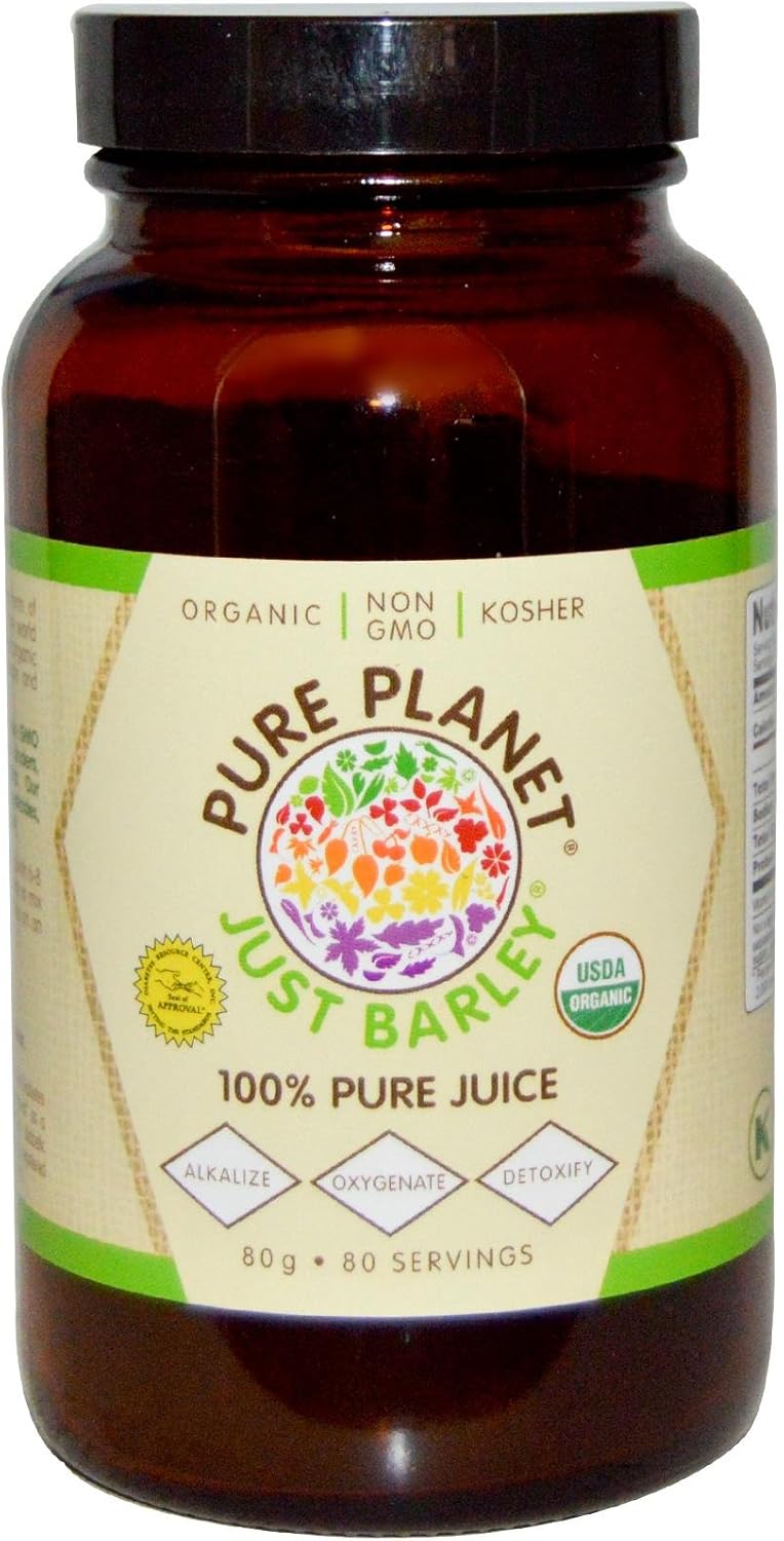 Pure Planet Just Barley Nature's Organic Nutrition Support - 2.8 Oz