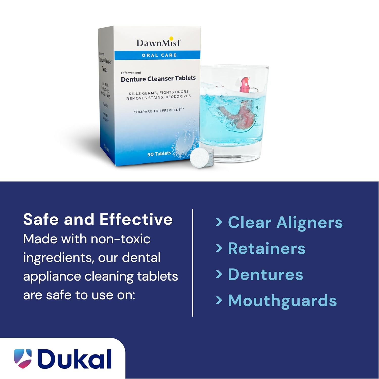 Denture Cleaner Dawn Mist, Packaging Type- Case