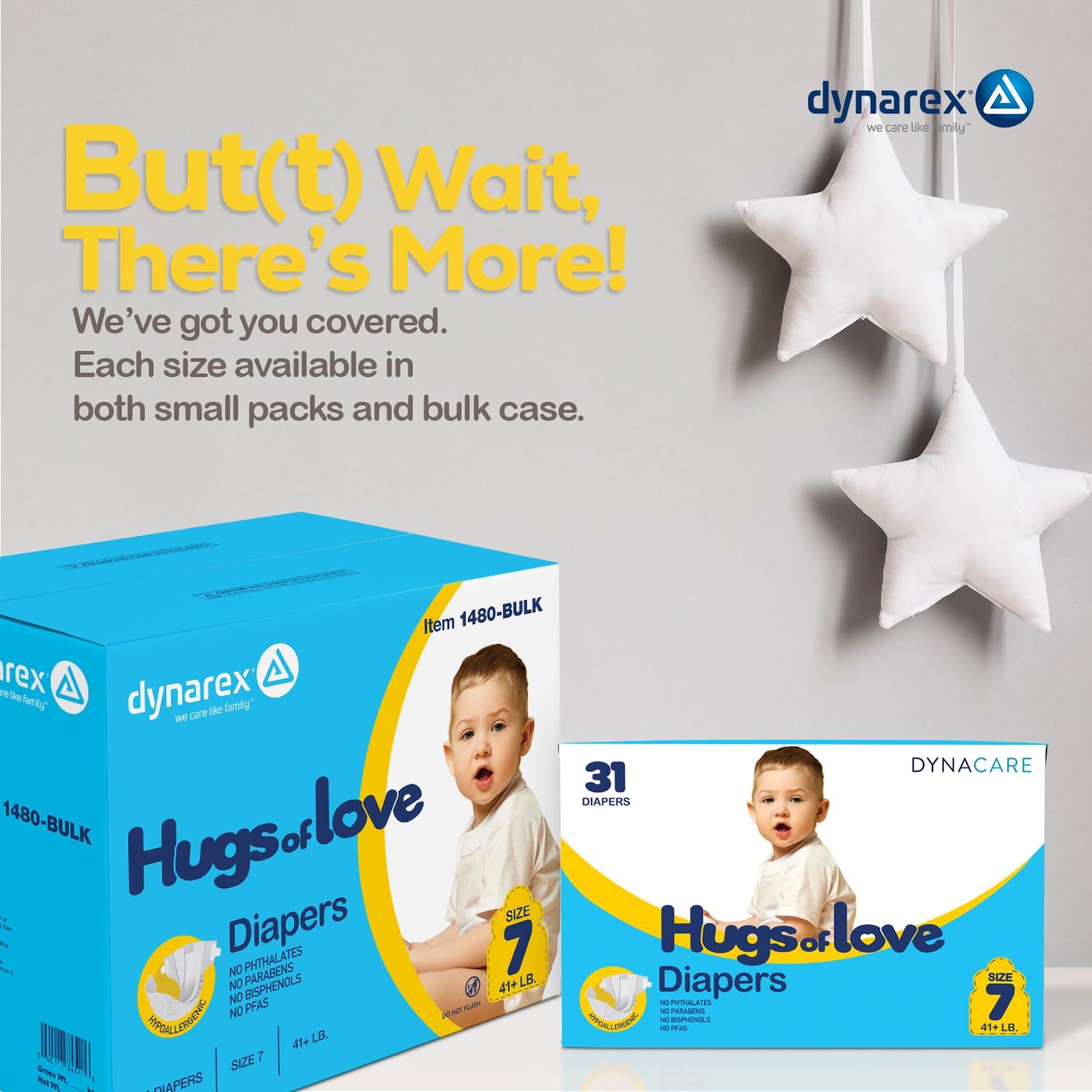 dynarex hugs of love diapers