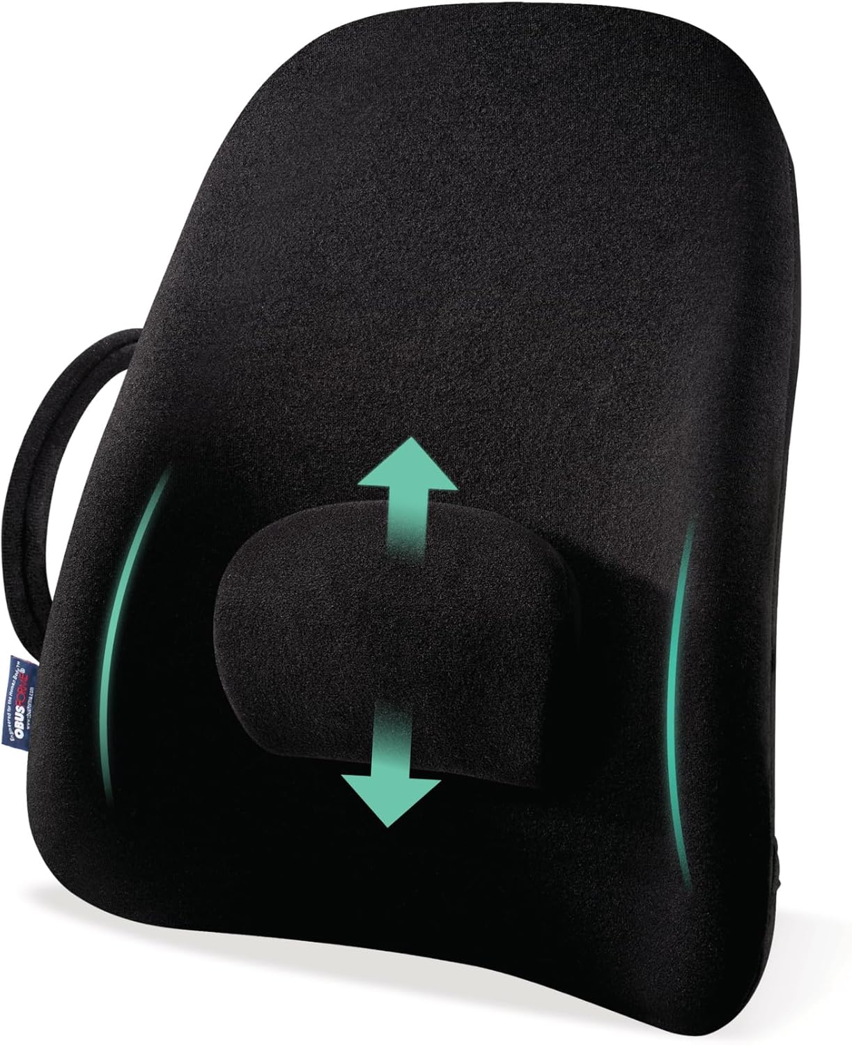 wideback backrest support obusforme black