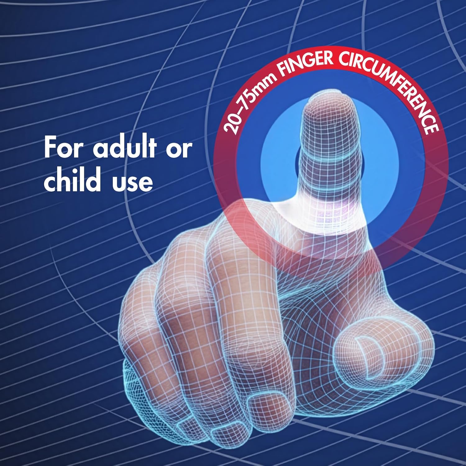 SmartHeart Talking Pulse Oximeter | Audible Result Announcement | Blood Oxygen Saturation | Complete System Monitor Lanyard and Batteries | Portable Spot-Check Monitoring