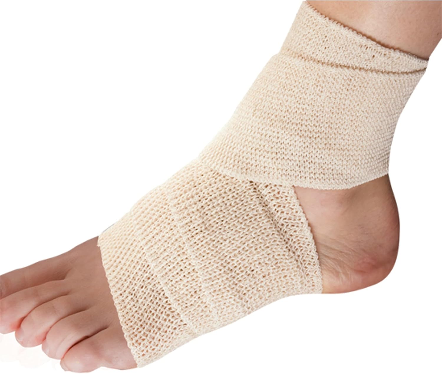 Elastic Bandage 3M ACE 3 Inch Width X 5.3 Foot Self-Adherent Closure Tan NonSterile Standard Compression, Packaging Type- Case