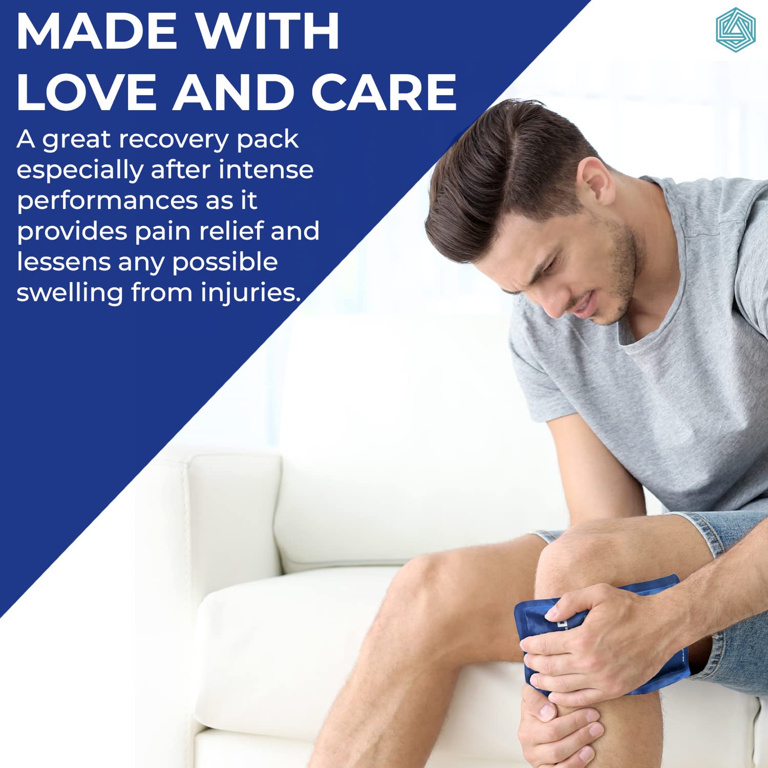 reusable heavy duty cold pack 3 x 11 throat retail