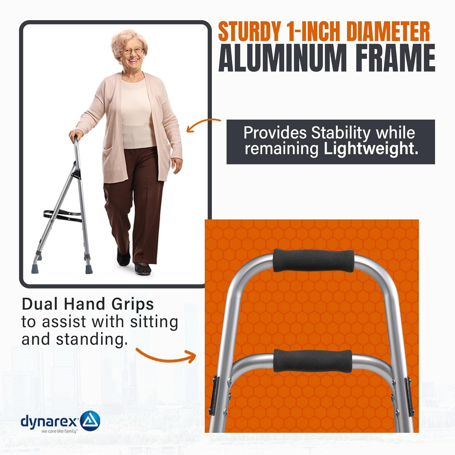 Dynarex Side Style One Arm Walker