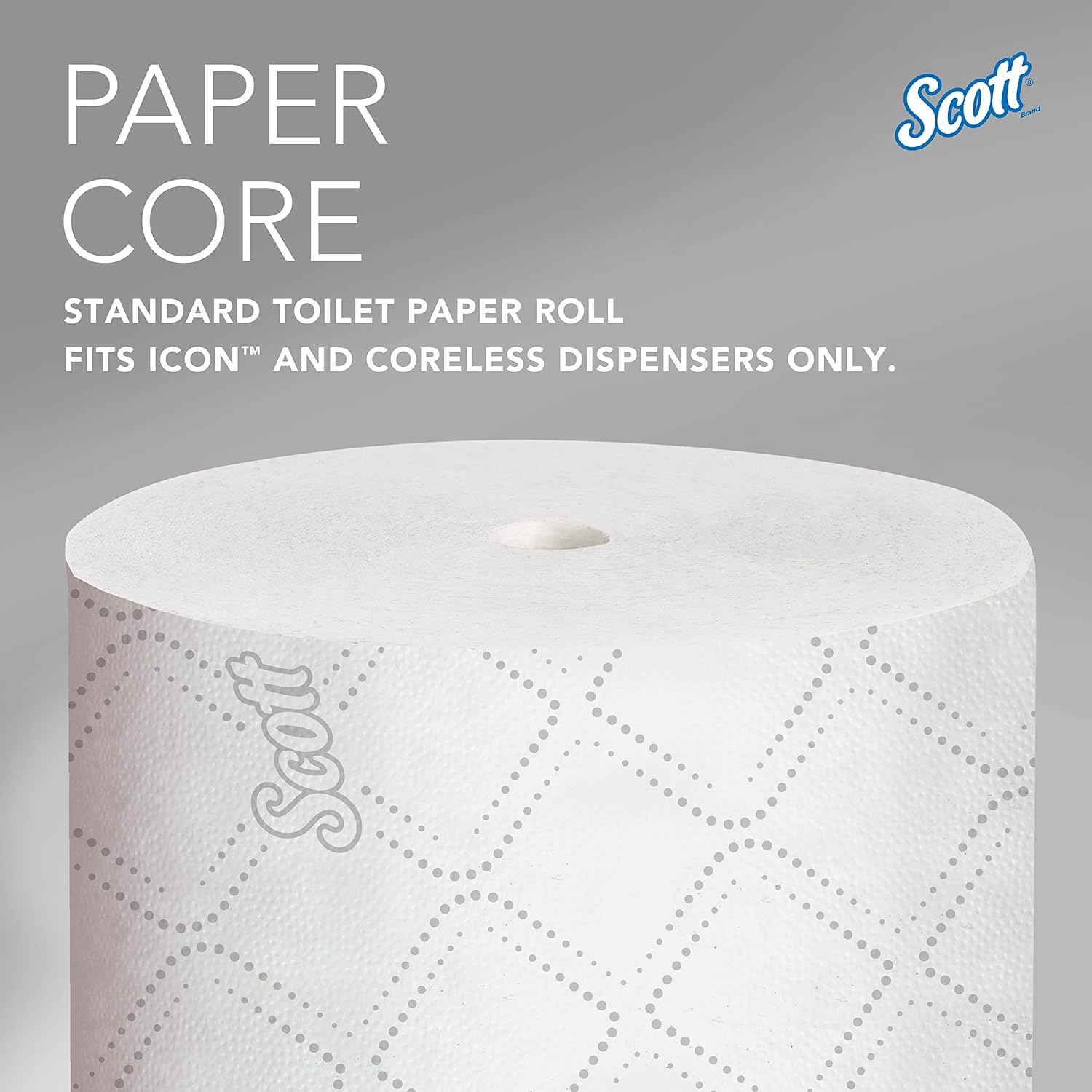 Toilet Tissue Scott Pro White 2-Ply Standard Size Cored Roll 1100 Sheets 3-7/10 X 3-9/10 Inch, Packaging Type- Case