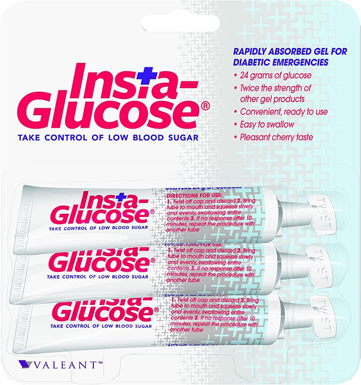 insta glucose 31 gram tube