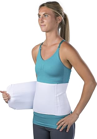 Abdominal Binder ProCare Premium One Size Fits Most Hook and Loop Closure 30 to 45 Inch Waist Circumference 9 Inch Height Adult, Packaging Type- Each