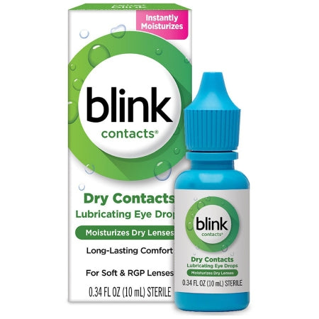 Contact Lens Solution Blink Contacts 0.34 oz. Solution,Packaging Type- Each