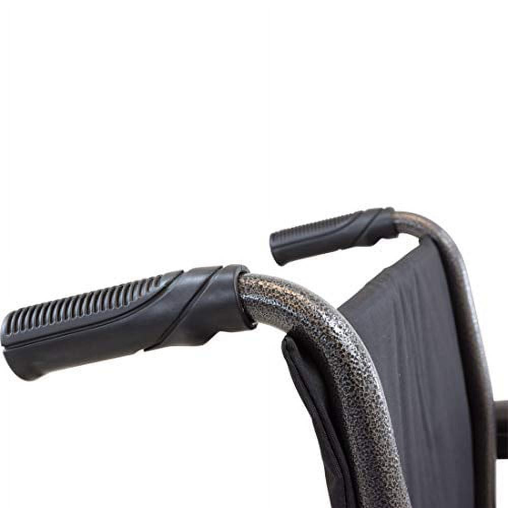 Probasics K3 Lightweight Wheelchair with Flip-up desk arms and Swing-Away Footrests ,300 lbs Weight Capacity ,20" x 16" ,WC32016DS