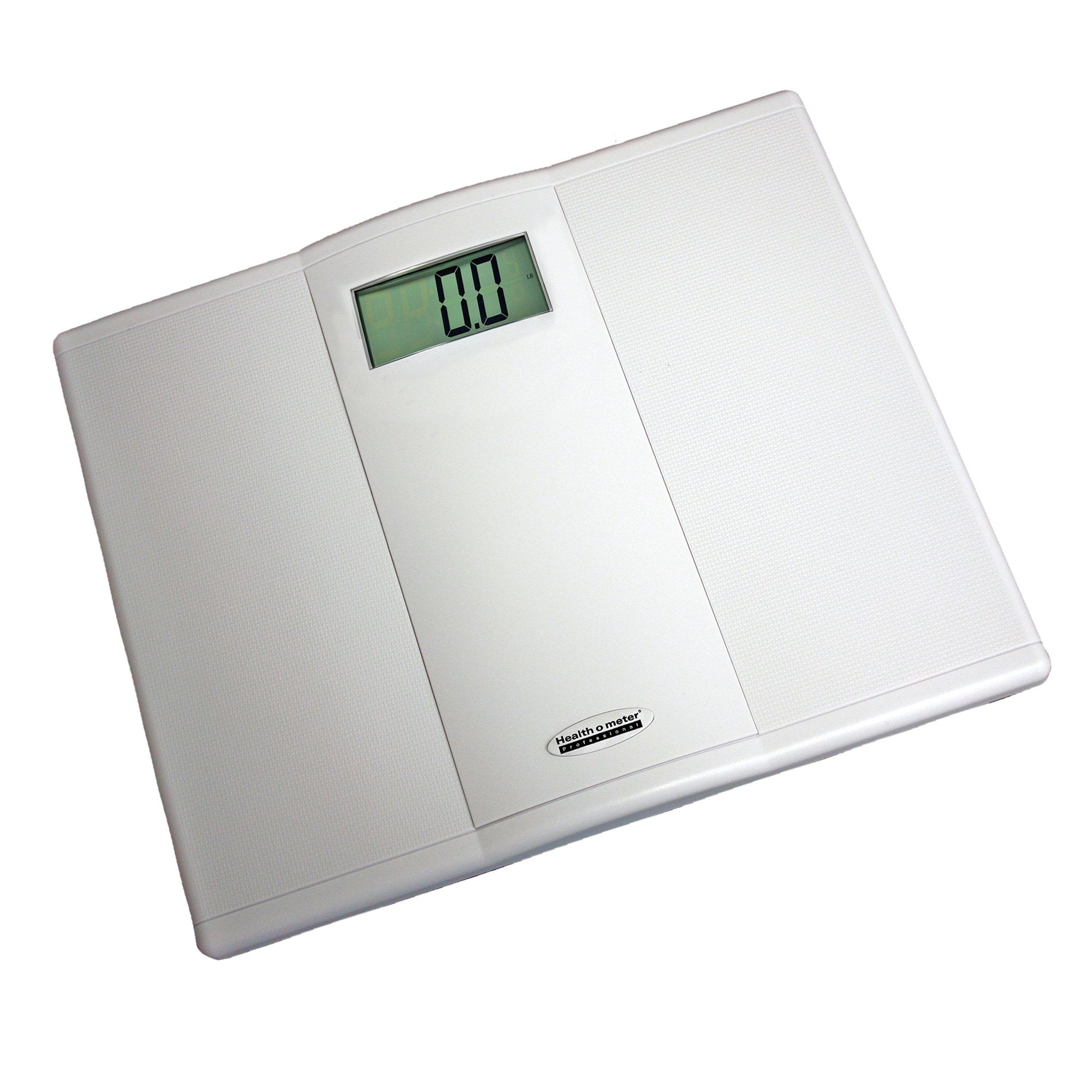 Floor Scale Health O Meter Digital Display 400 lbs. / 181 kg Capacity White Battery Operated