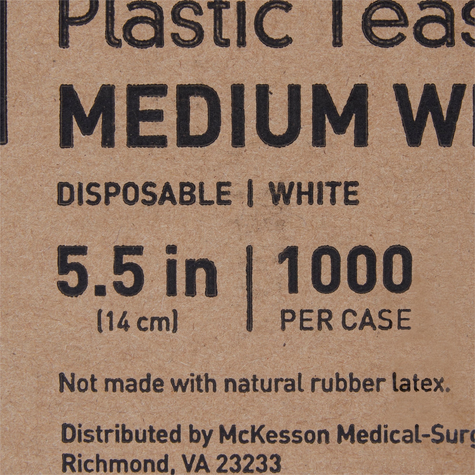 Spoon McKesson General Purpose White Polypropylene, Packaging Type- Case