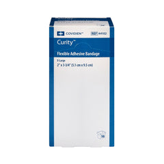 Adhesive Strip Curity 2 X 3-1/4 Inch Fabric Rectangle Tan Sterile, Packaging Type- Case
